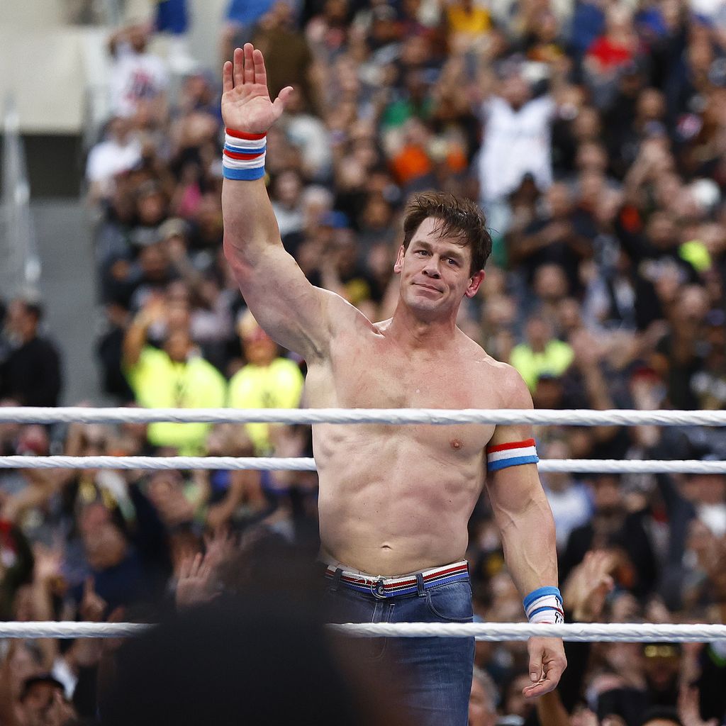 John Cena im April 2023 bei WrestleMania
