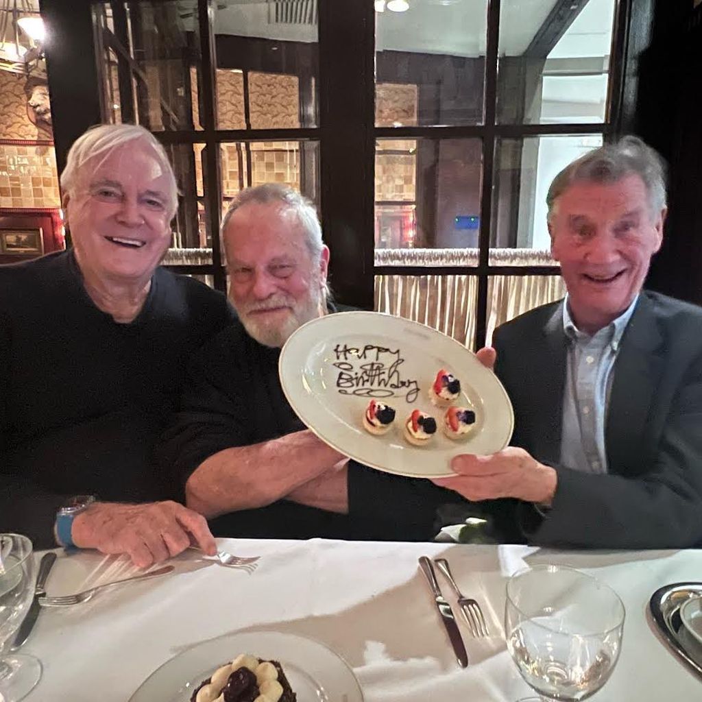 John Cleese, Terry Gilliam und Michael Palin, Monty-Python-Mitglieder