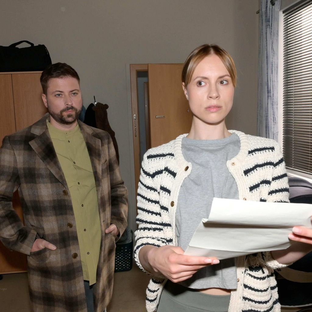 John (Felix von Jascheroff) und Zoe (Lara Dandelion Seibert) von GZSZ