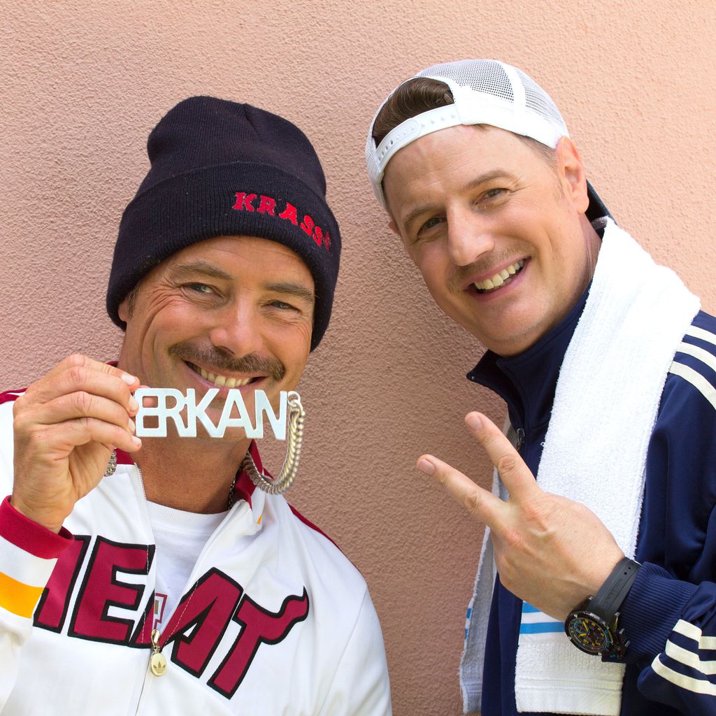 John Friedmann und Florian Simbeck im Juni 2019 in Mainz
