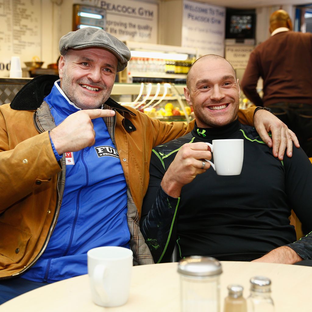 John und Tyson Fury im Februar 2015