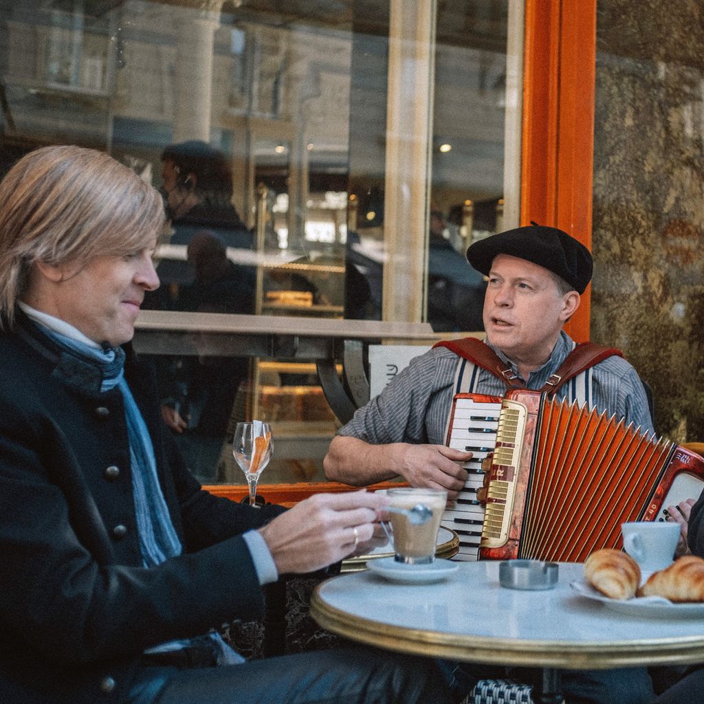 John, Jimmy und Joey Kelly 2022 in Paris