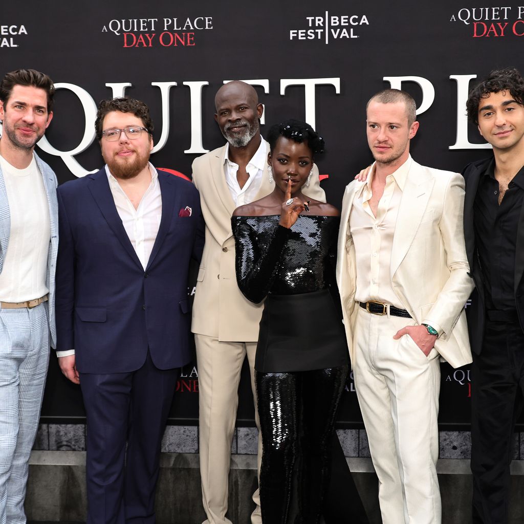 John Krasinski, Michael Sarnoski, Malik Yoba, Lupita Nyong'o, Joseph Quin und Alex Wolff