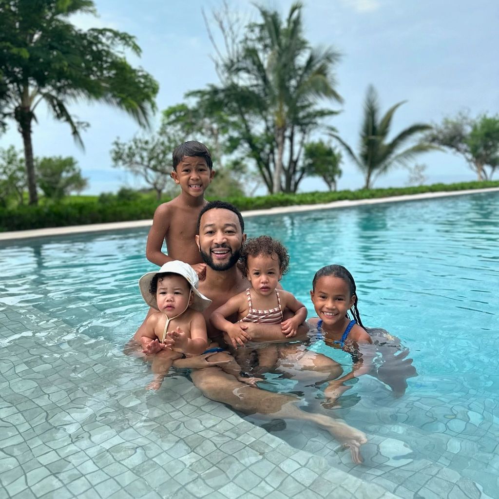 John Legend und seine Kinder, 2024