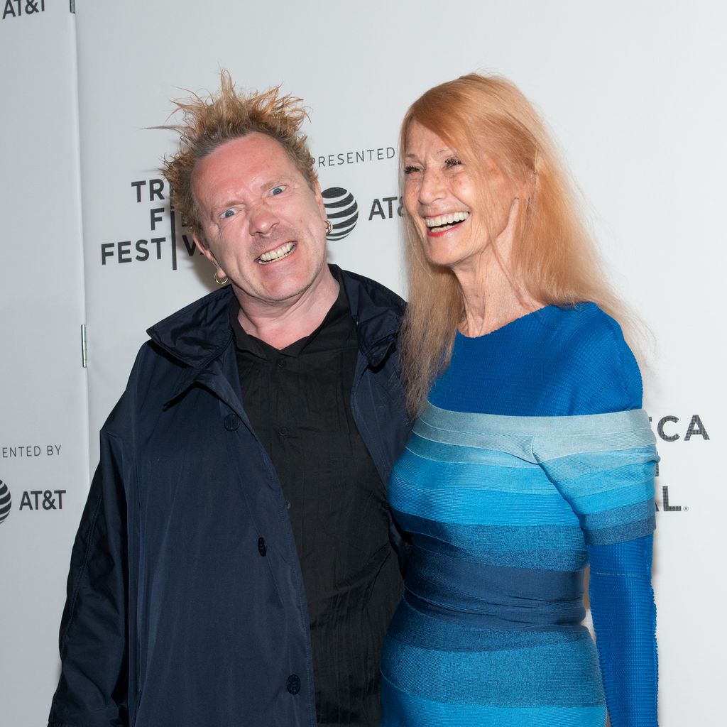 John Lydon und Nora Forster beim Tribeca Film Festival 2017