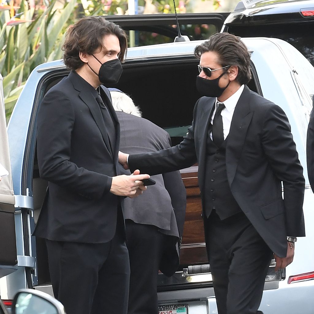 John Mayer und John Stamos im Januar 2022 in Los Angeles