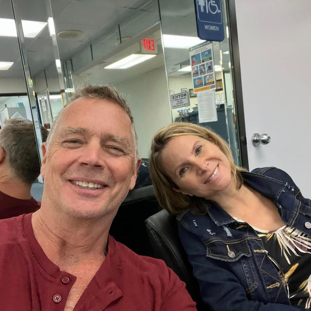 John Schneider und Alicia Allain (†), Oktober 2022