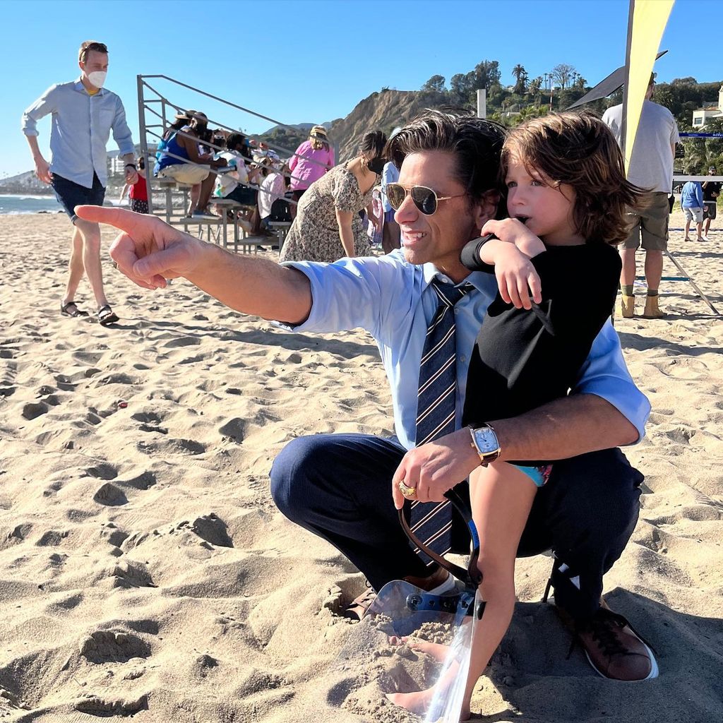 John Stamos mit seinem Sohn Billy