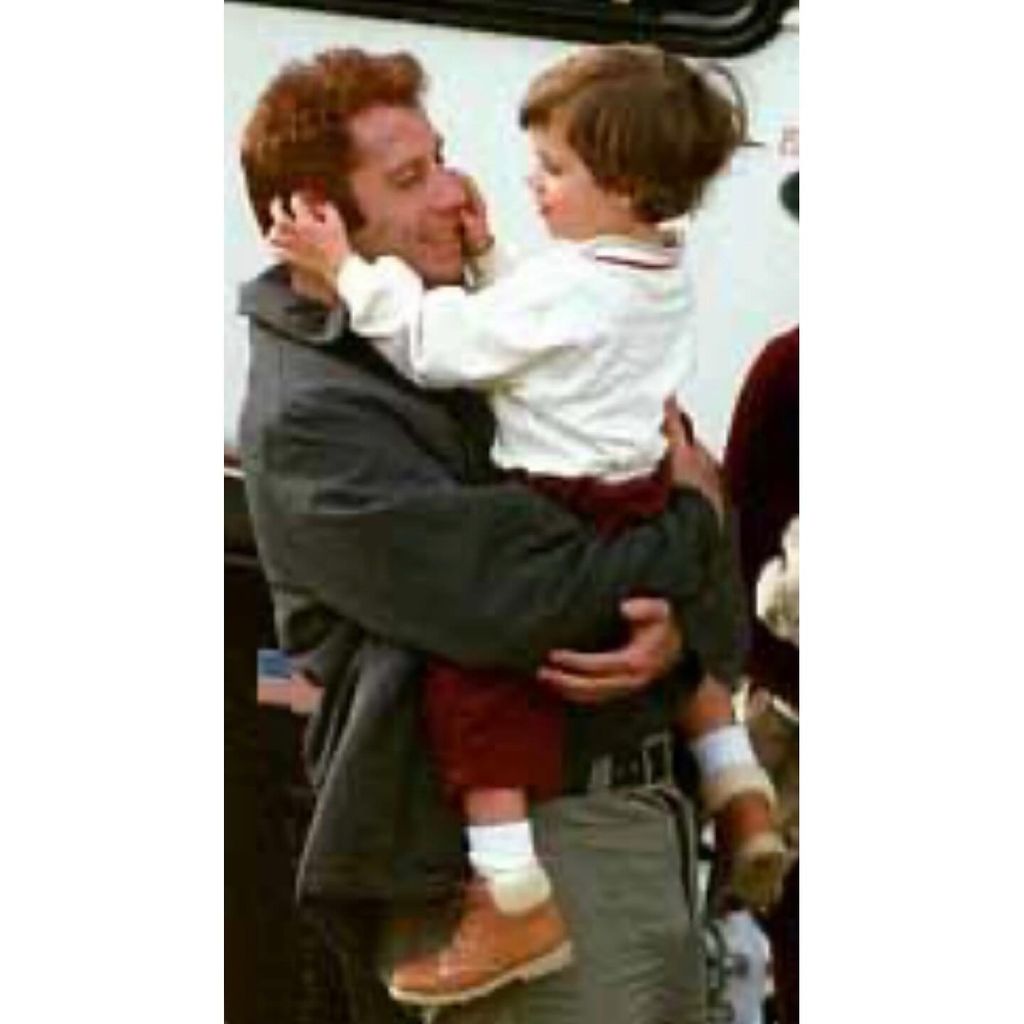 John Travolta mit seinem Sohn Jett