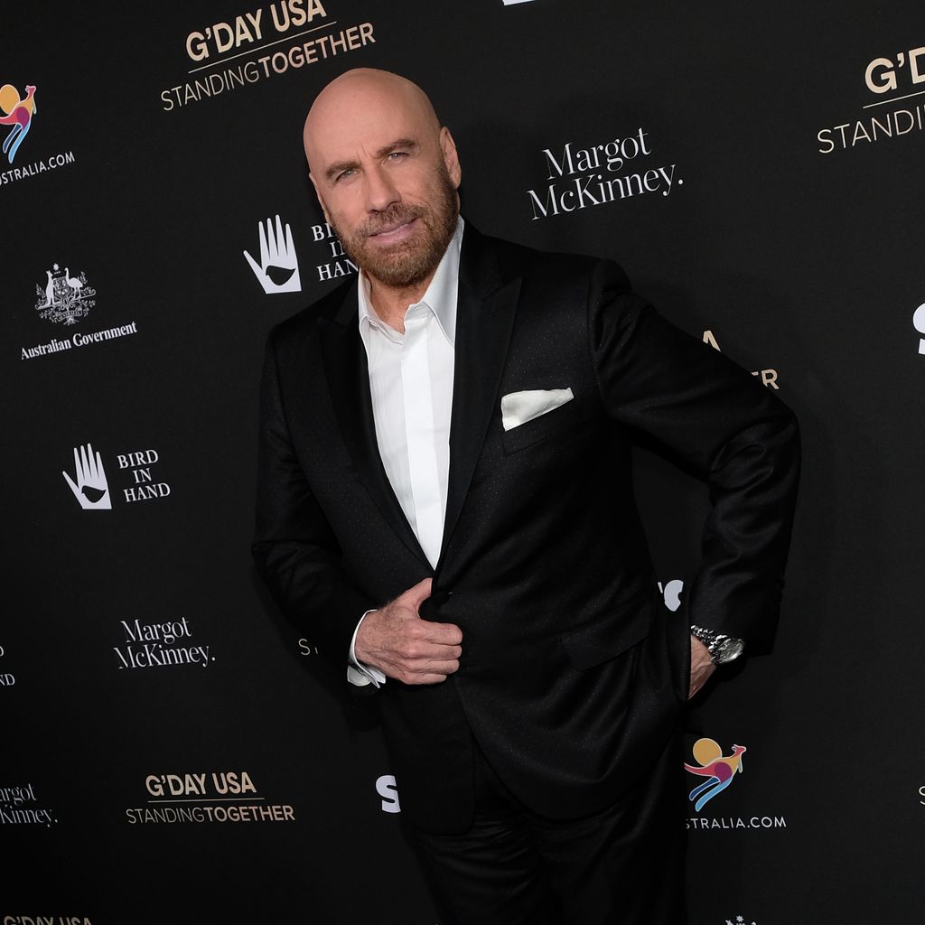 John Travolta im Januar 2020