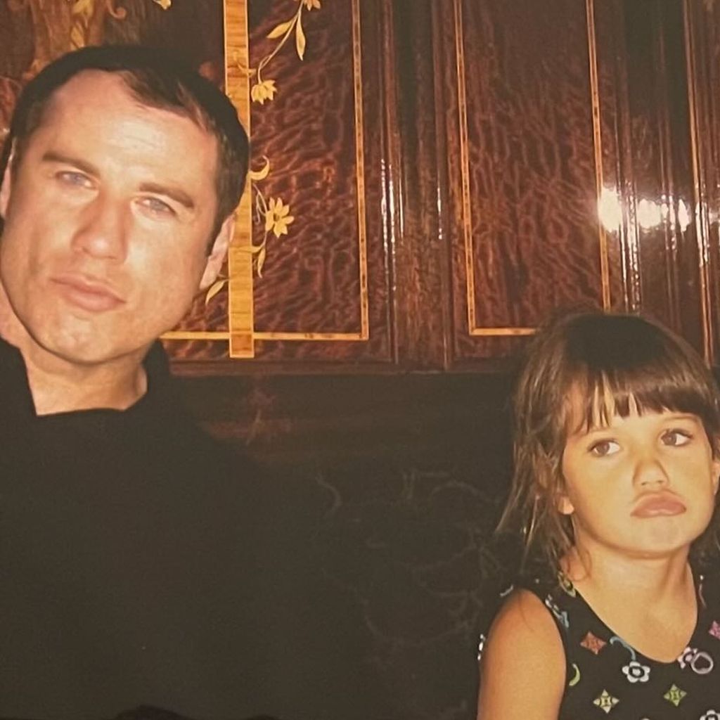 John Travolta und Ella Bleu Travolta