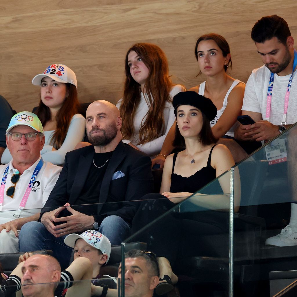 Bild: John Travolta und seine Tochter Ella Bleu im August 2024