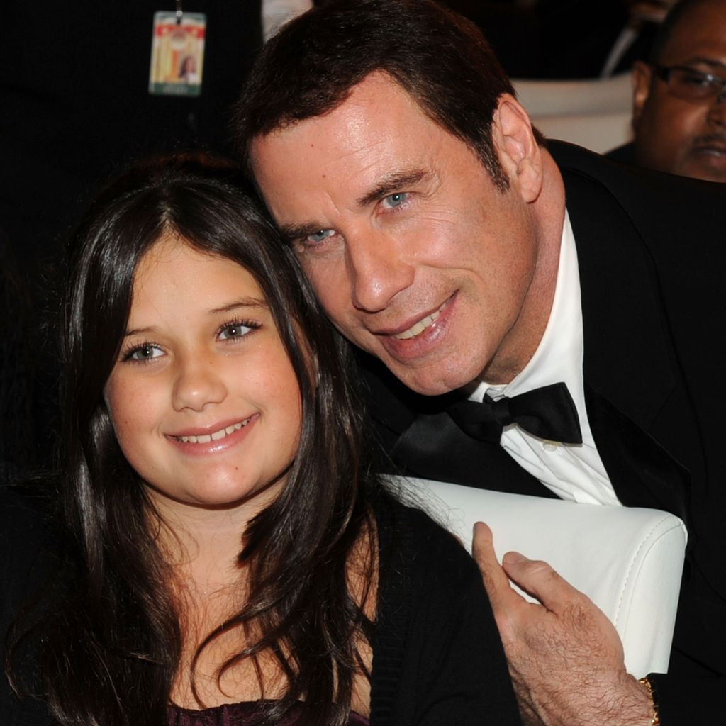 John Travolta und seine Tochter Ella Bleu im Jahr 2010