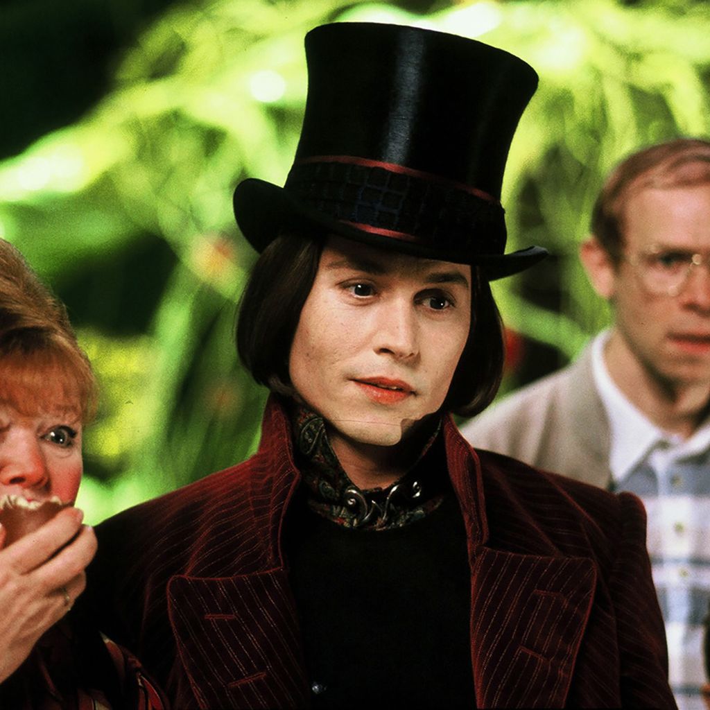 Johnny Depp in "Charlie und die Schokoladenfabrik"