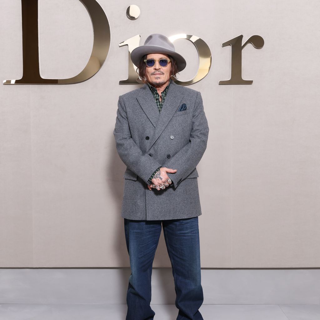 Johnny Depp im Oktober 2025 in Paris