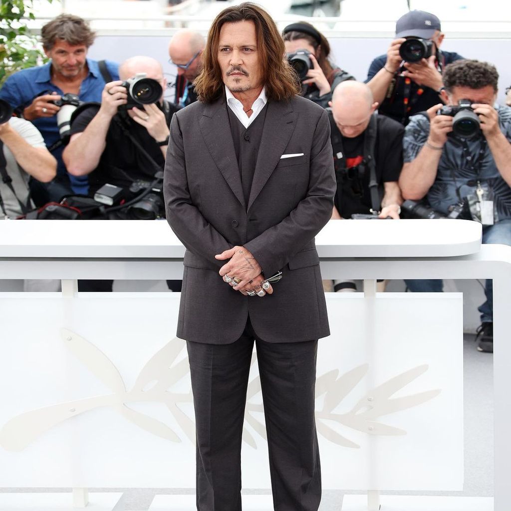 Johnny Depp bei den Filmfestspielen in Cannes 2023