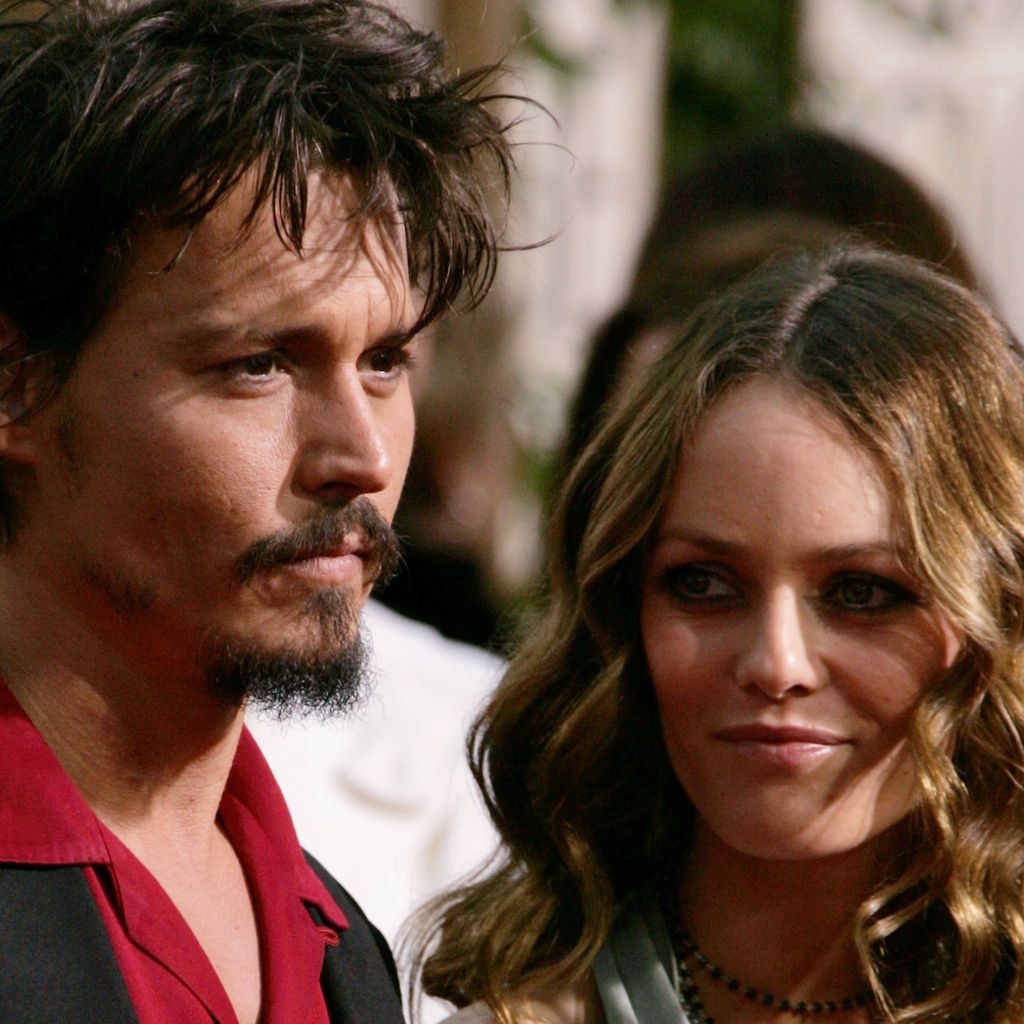 Johnny Depp und Vanessa Paradis bei den 63. Golden Globes, 2006