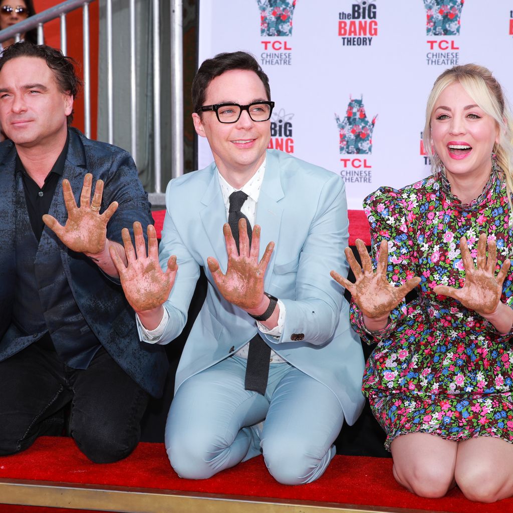 Johnny Galecki, Jim Parsons und Kaley Cuoco im Mai 2019
