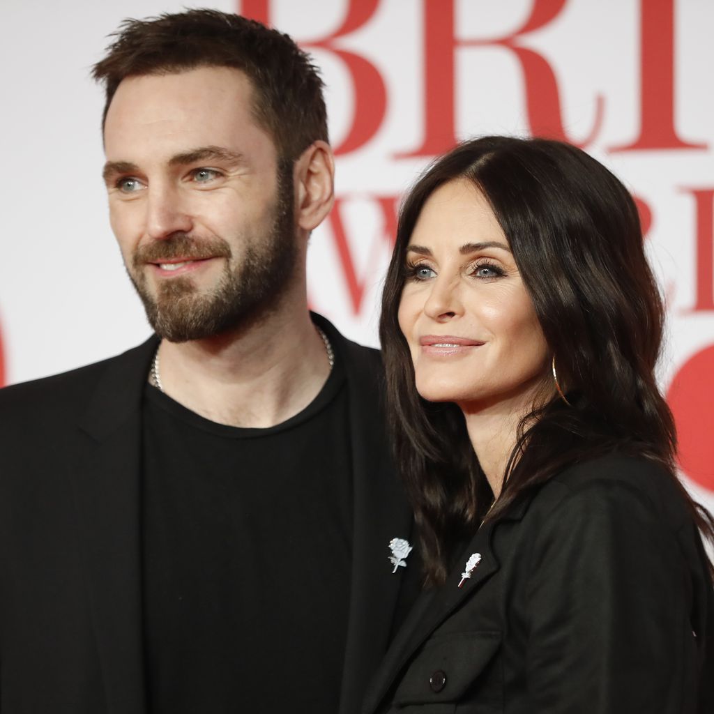 Johnny McDaid und Courteney Cox