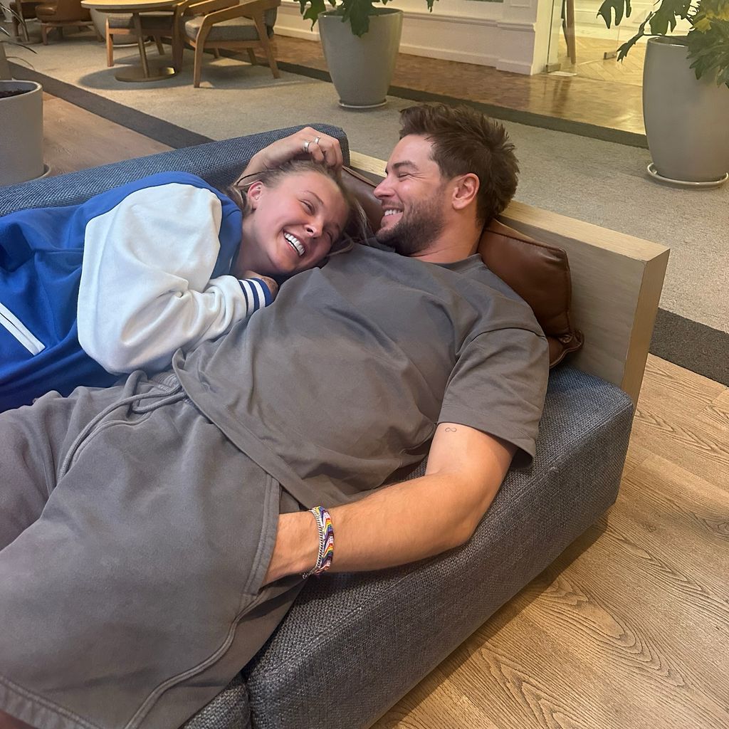 Jojo Siwa und Chris Hughes im Mai 2025