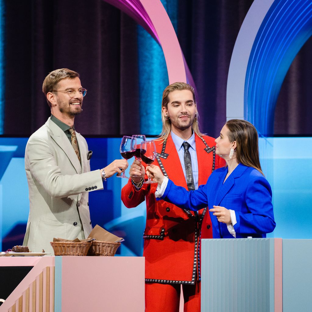 Joko Winterscheidt, Bill Kaulitz und Jasna Fritzi Bauer bei "Wer stiehlt mir die Show?"