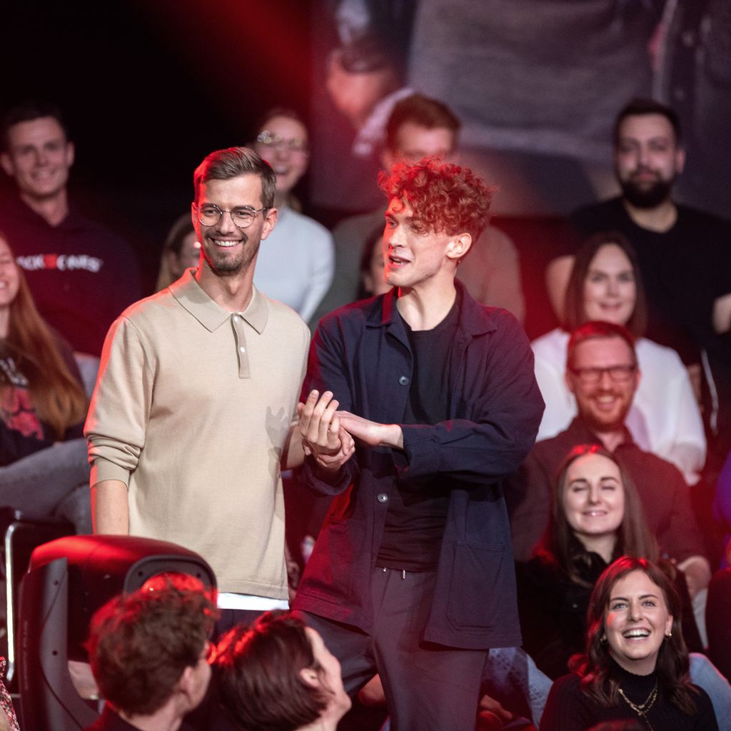 Joko Winterscheidt mit Timon Krause bei "Joko & Klaas gegen ProSieben"