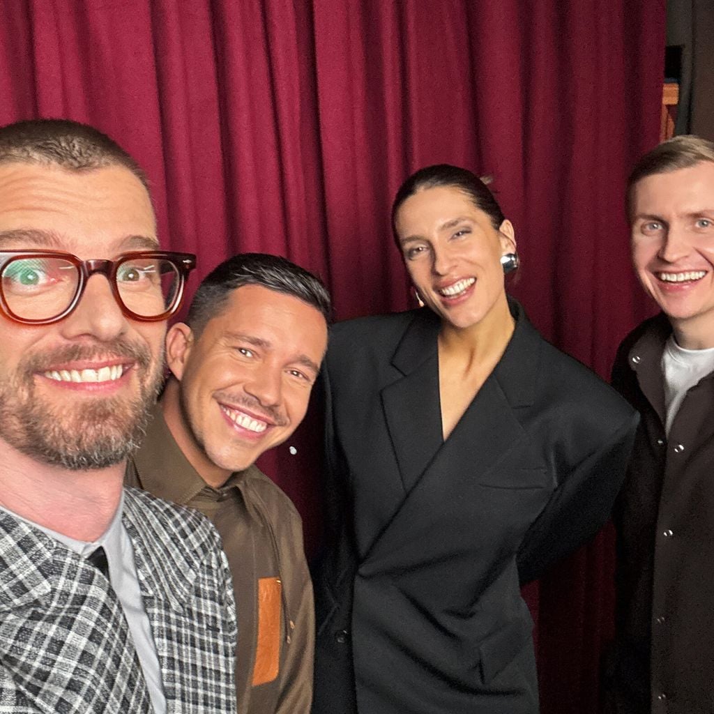 Joko Winterscheidt; Nico Santos; Andrea Petkovic und Till Reiners