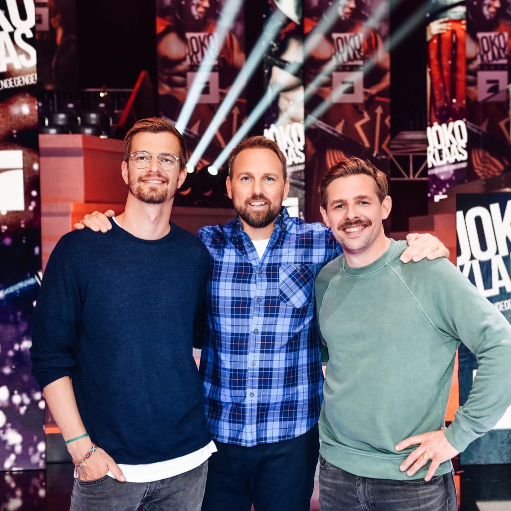 Joko Winterscheidt, Steven Gätjen und Klaas Heufer-Umlauf bei "Joko & Klaas gegen ProSieben"