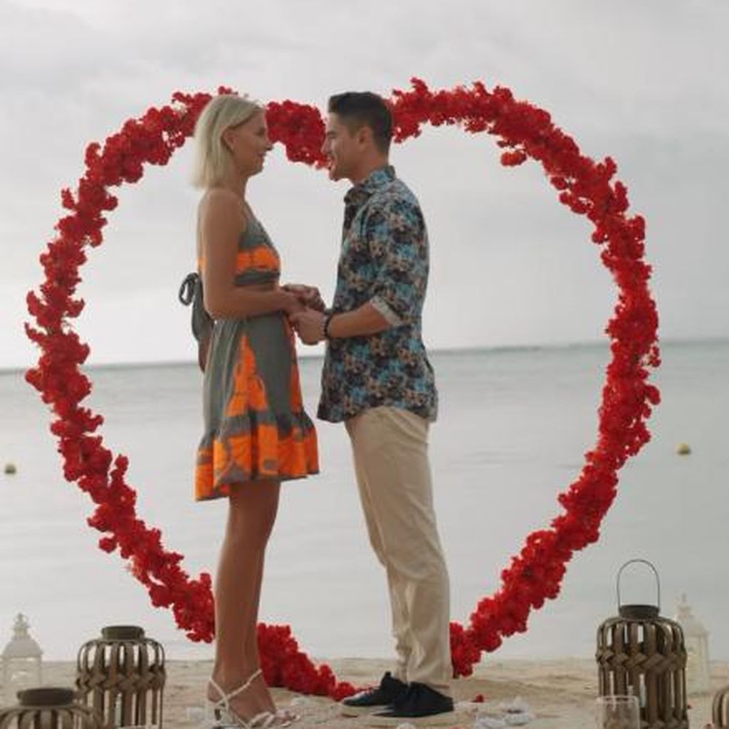 Jolina Fust und Dominik Bruntner auf Mauritius, Dezember 2025