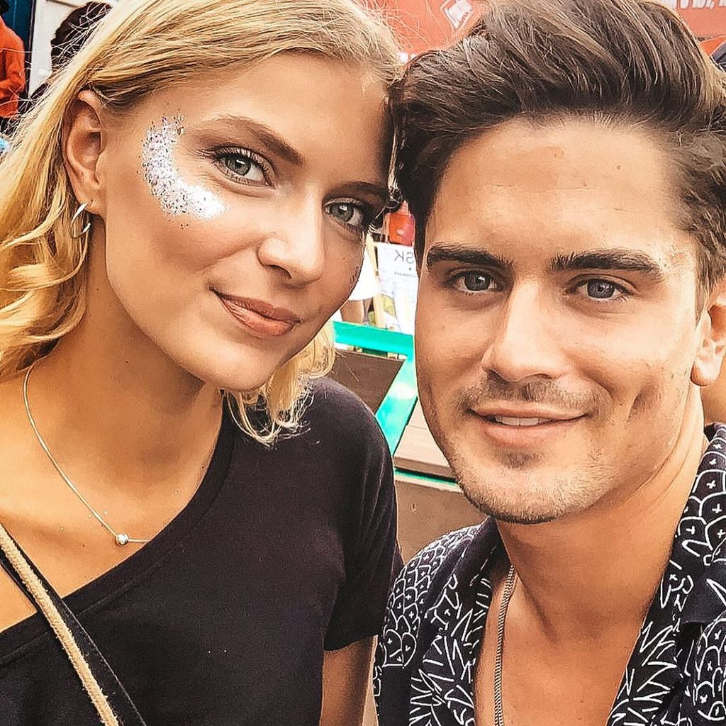 Jolina Fust und Dominik Bruntner im Dezember 2019