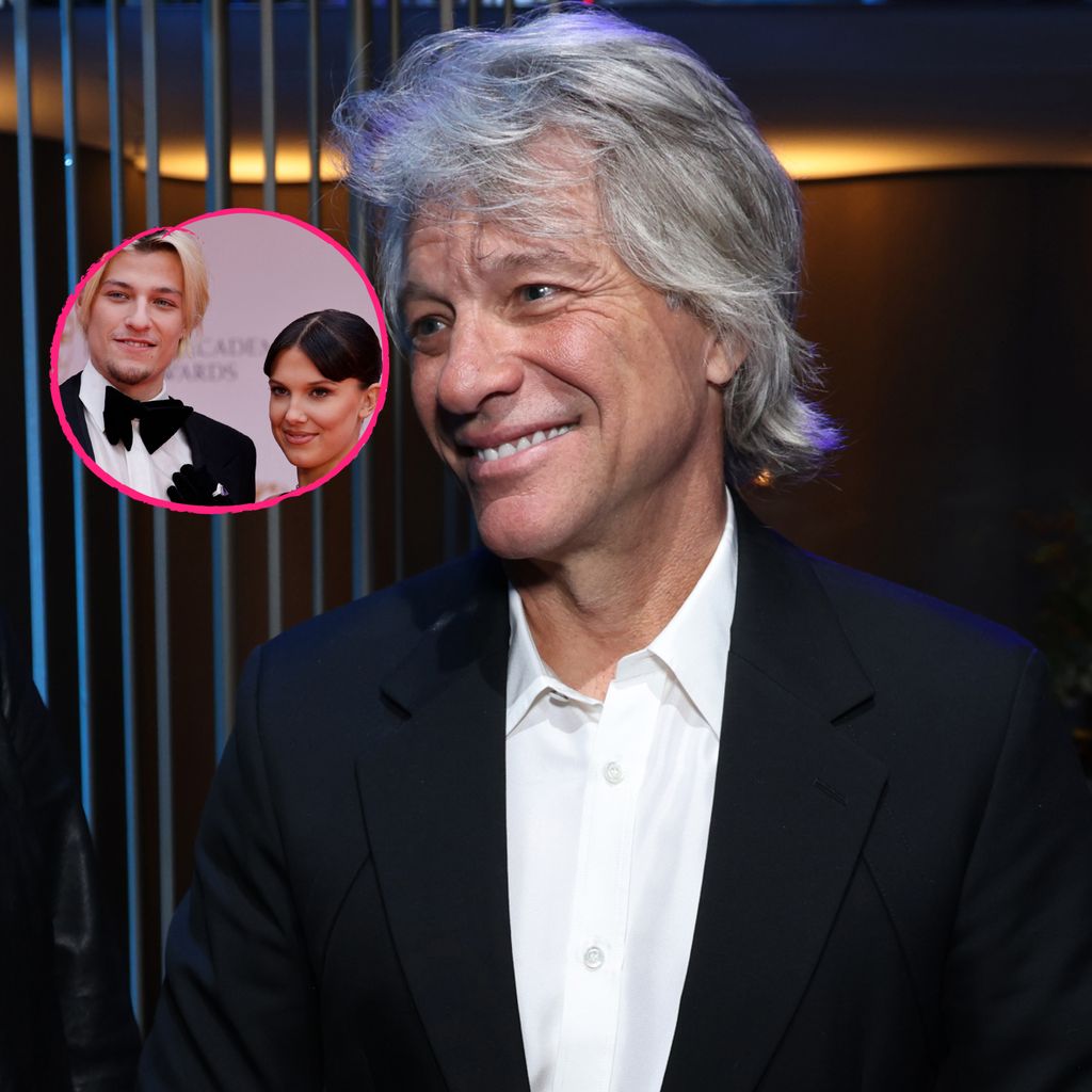 Jon Bon Jovi, Jake Bongiovi und Millie Bobby Brown