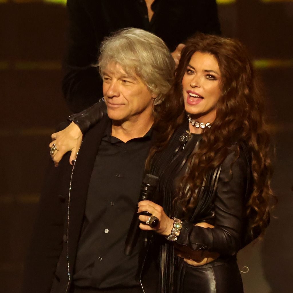 Jon Bon Jovi und Shania Twain bei der MusiCares Person of the Year Gala 2024 in Los Angeles