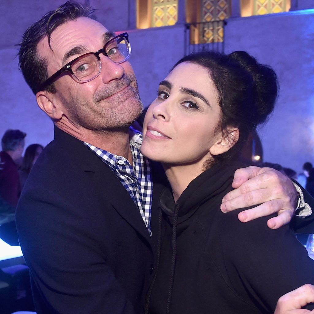 Jon Hamm und Sarah Silverman 2018
