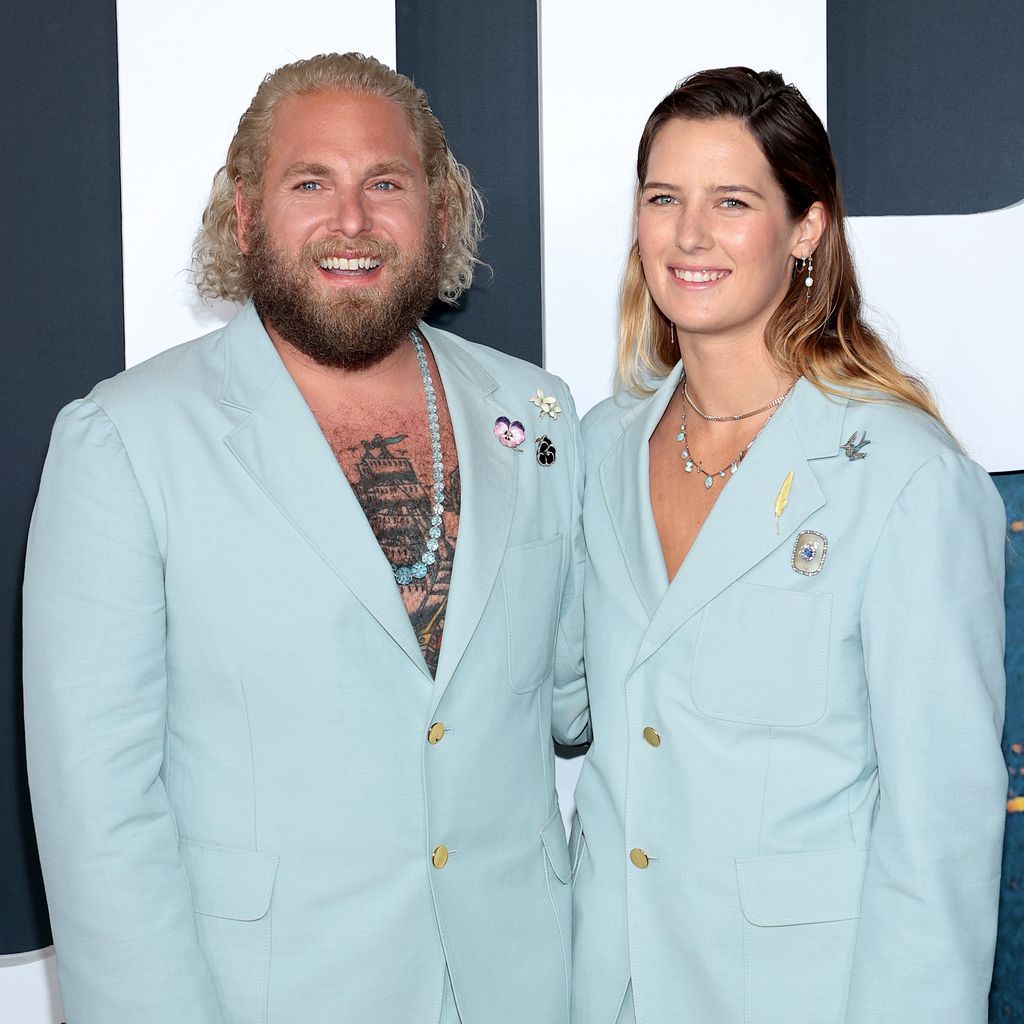 Jonah Hill und Sarah Brady bei der Premiere von "Don't Look Up"