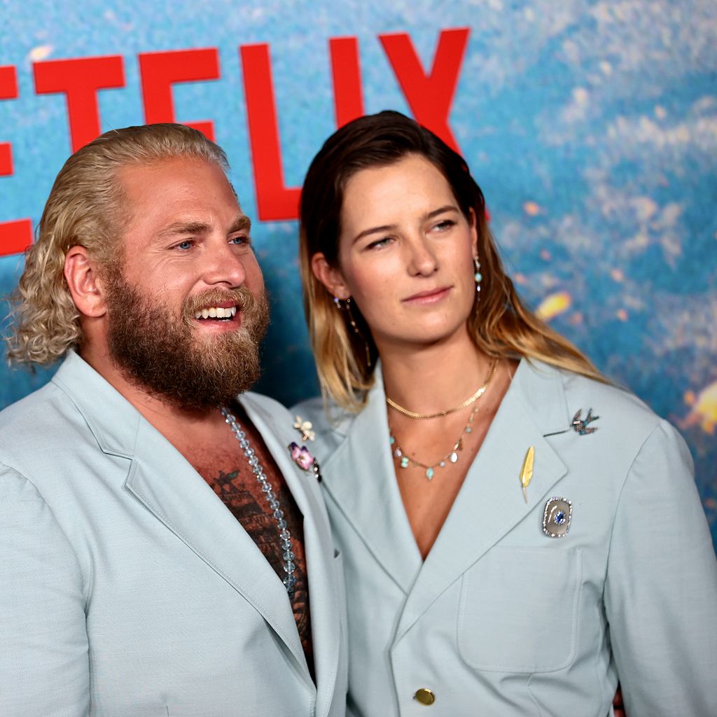 Jonah Hill und Sarah Brady bei der Premiere von "Don't Look Up"