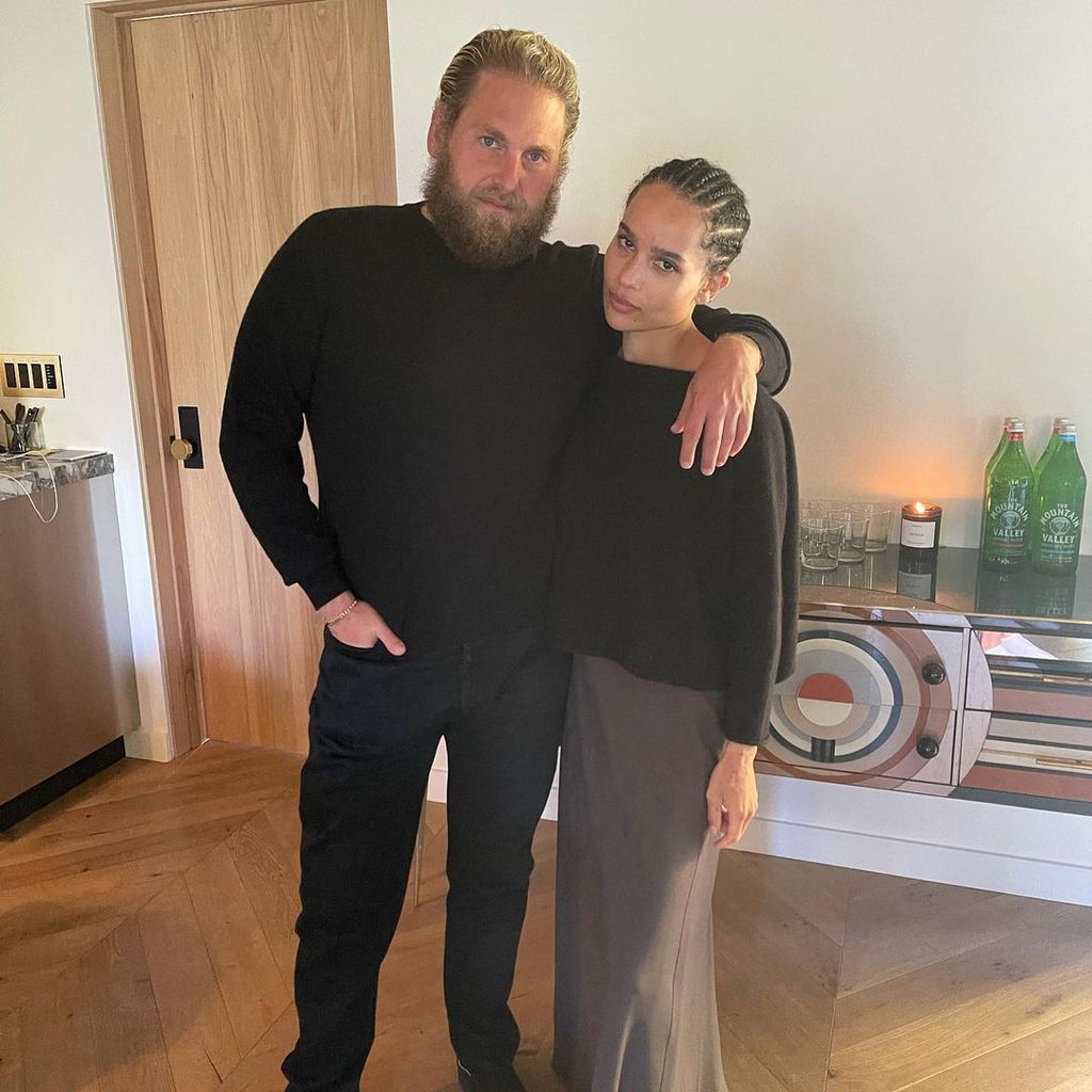 Die Schauspieler Jonah Hill und Zoe Kravitz