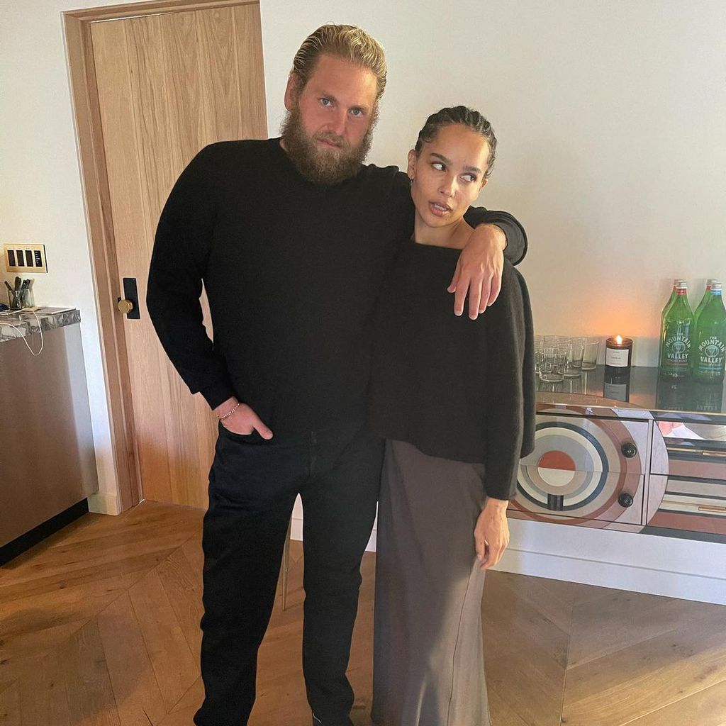 Jonah Hill und Zoe Kravitz