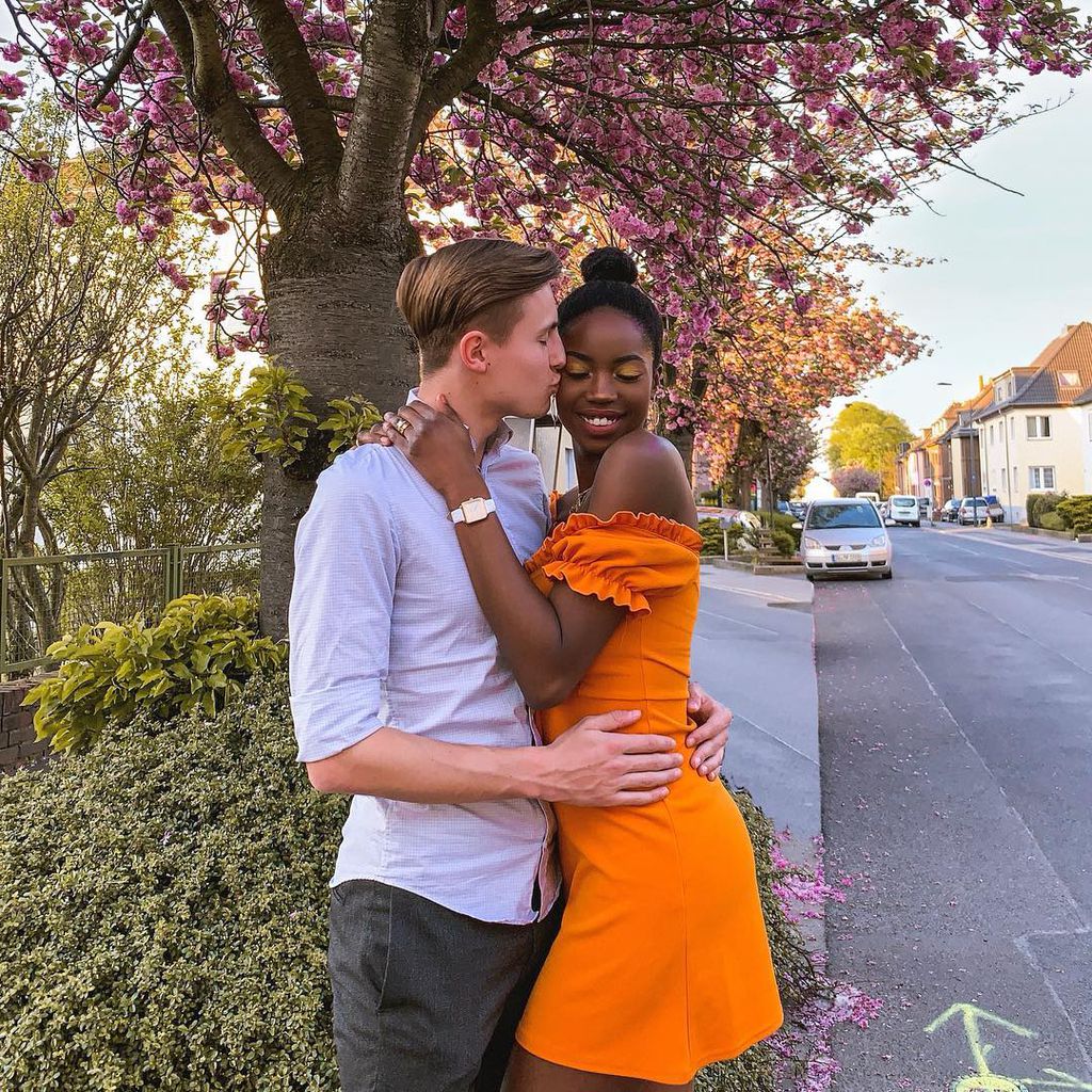 YouTuberin Abigail und ihr Freund Jonas , April 2019