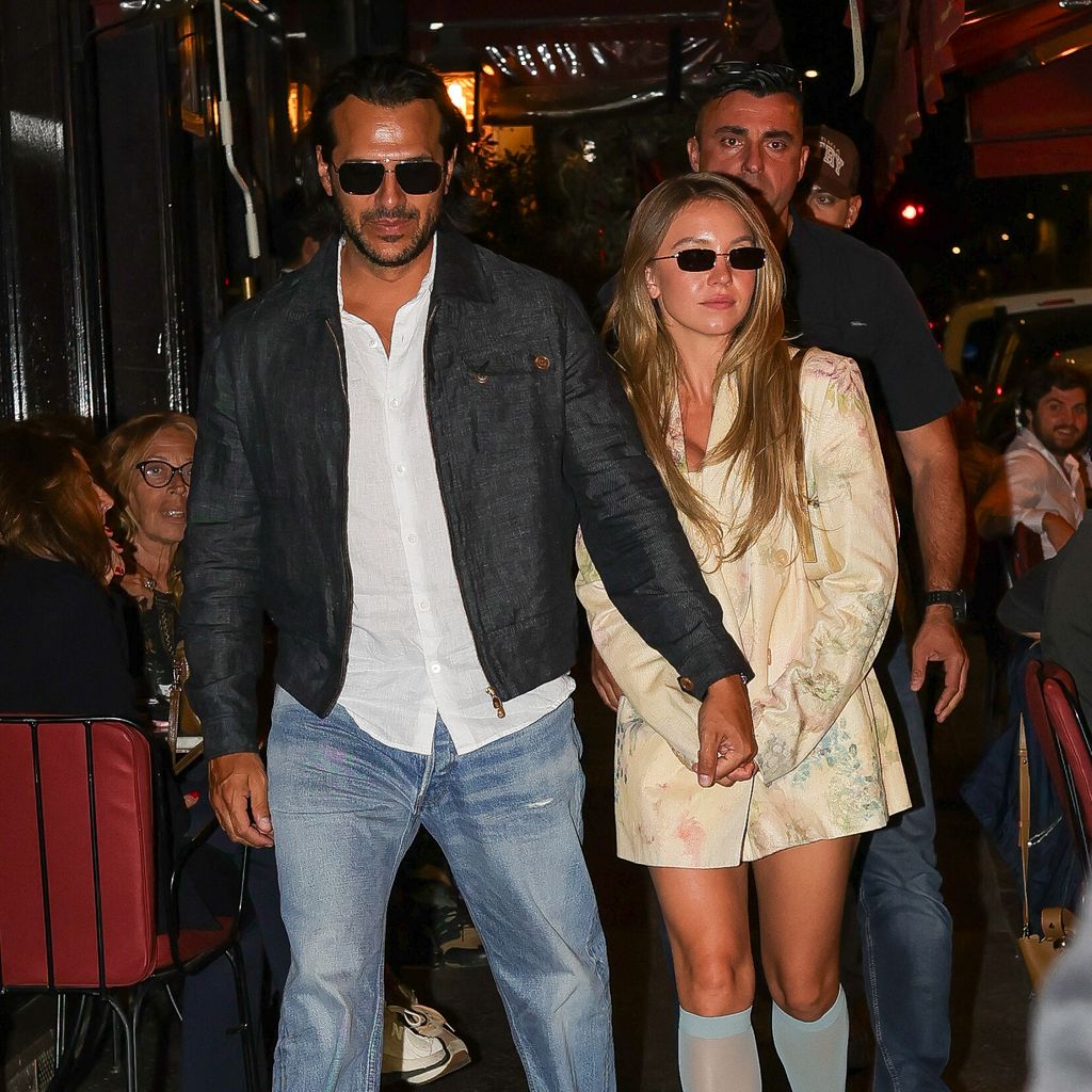 Jonathan Davino und Sydney Sweeney in Paris, 2024