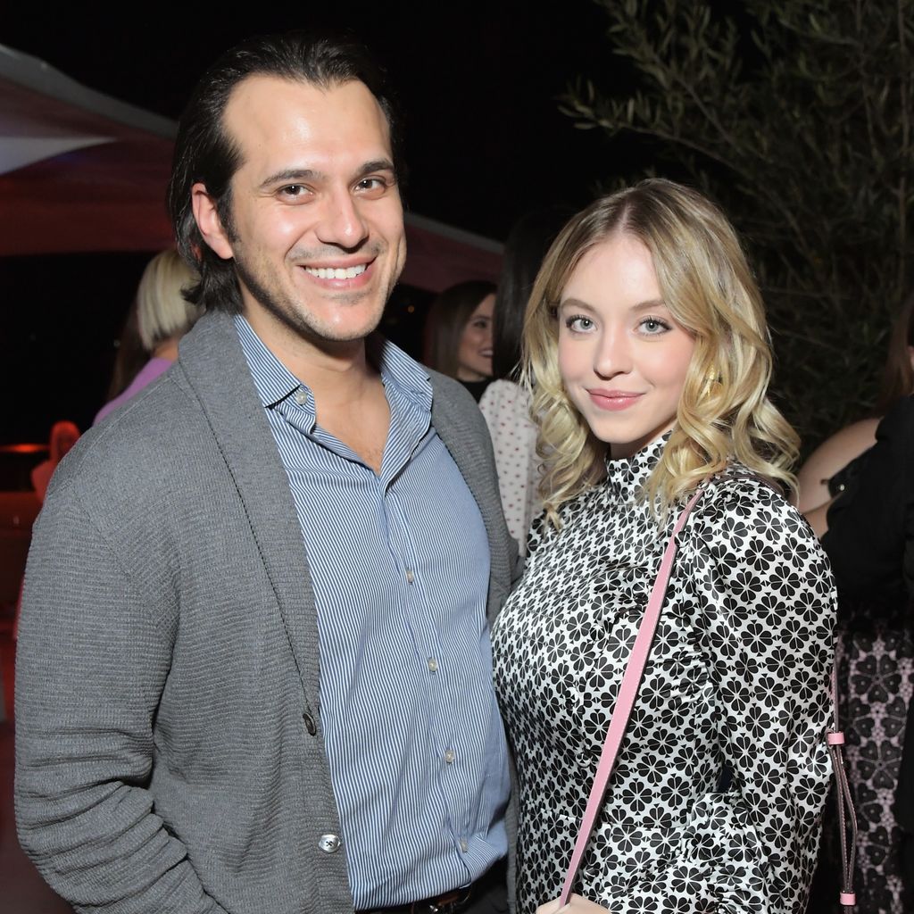 Jonathan Davino und Sydney Sweeney, Oktober 2018