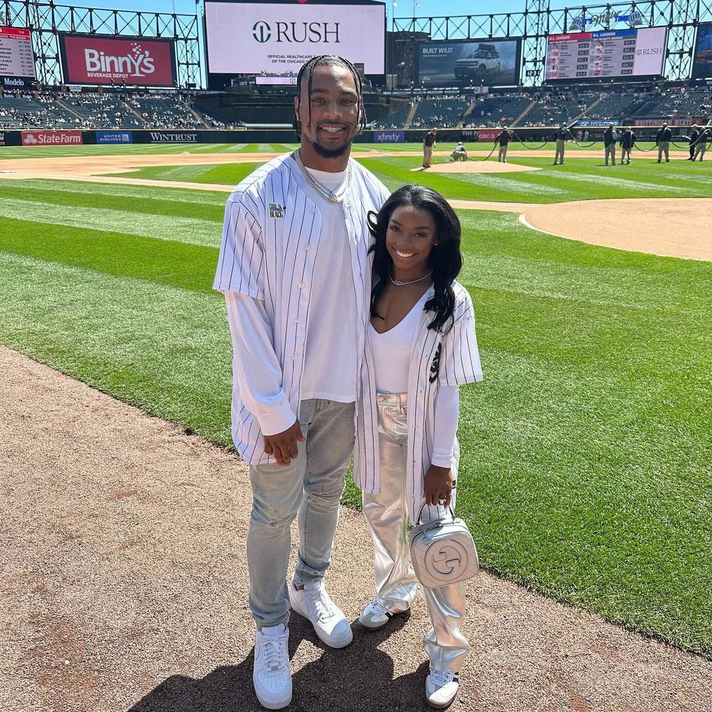 Jonathan Owens und Simone Biles, Ehepaar