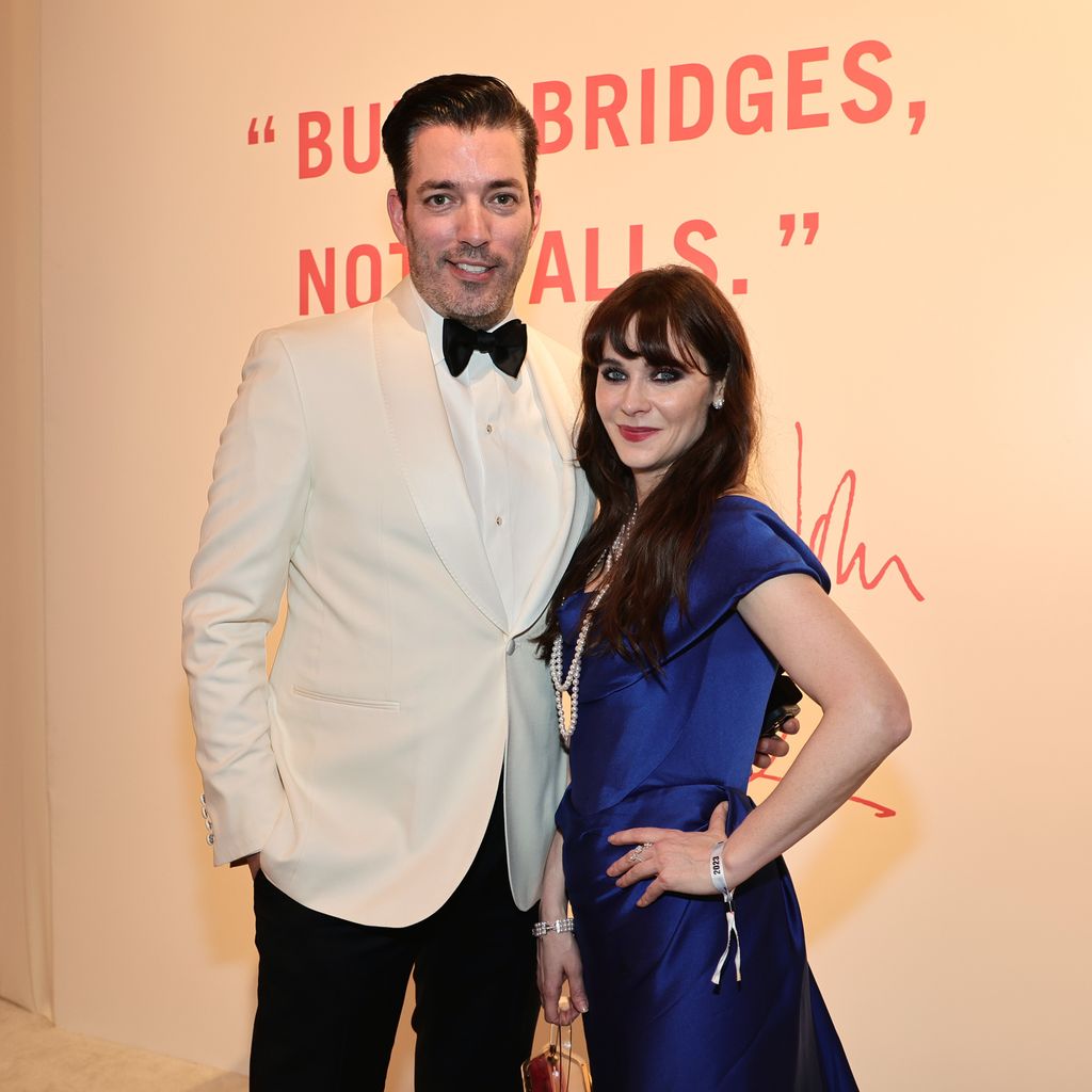 Jonathan Scott und Zooey Deschanel im März 2023 in West Hollywood