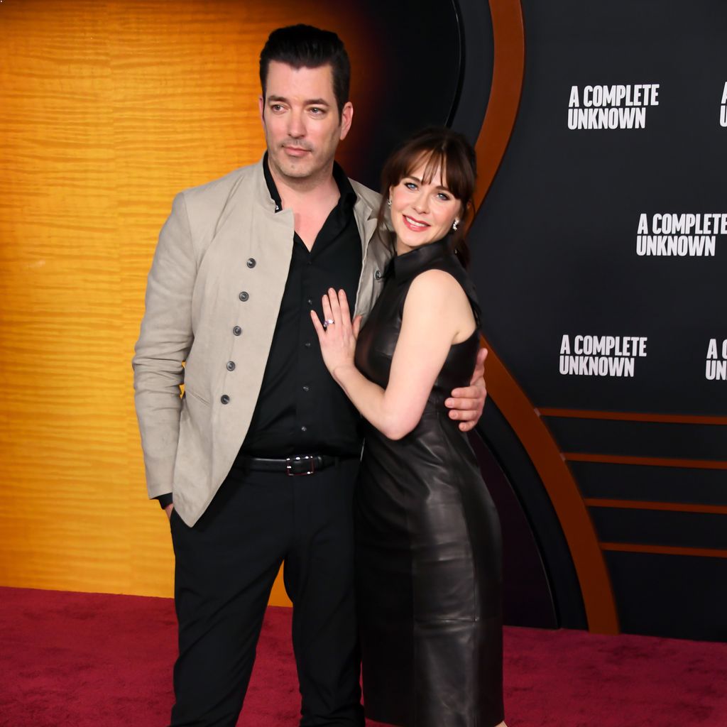 Jonathan Scott und Zooey Deschanel, 2024