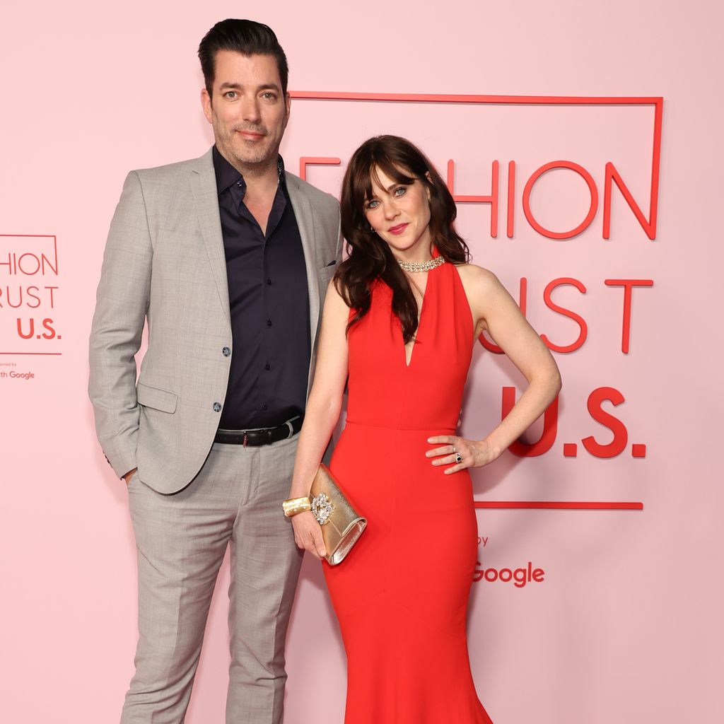 Jonathan Scott und Zooey Deschanel, TV-Persönlichkeit und Schauspielerin