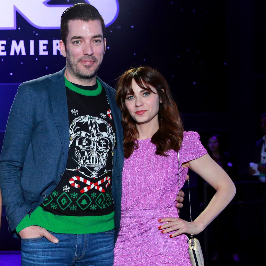 Jonathan Scott und Zooey Deschanel im Dezember 2019
