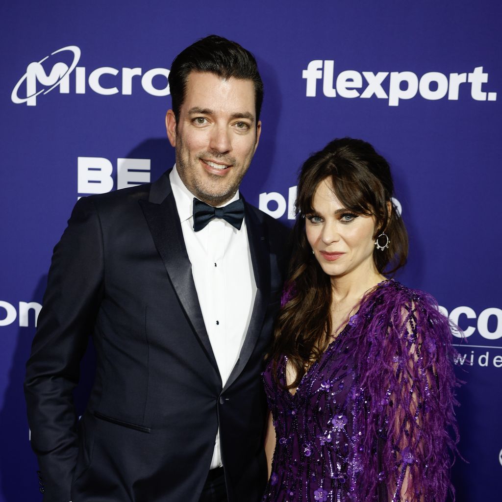 Jonathan Scott und Zooey Deschanel im April 2023 in Washington, D.C.