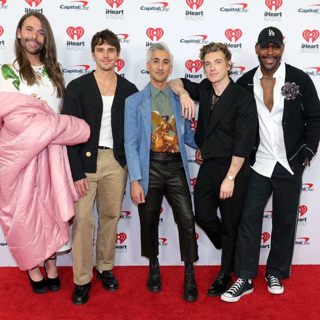 "Queer Eye"-Stars Jonathan Van Ness, Antoni Porowski, Tan France, Jeremiah Brent und Karamo Brown