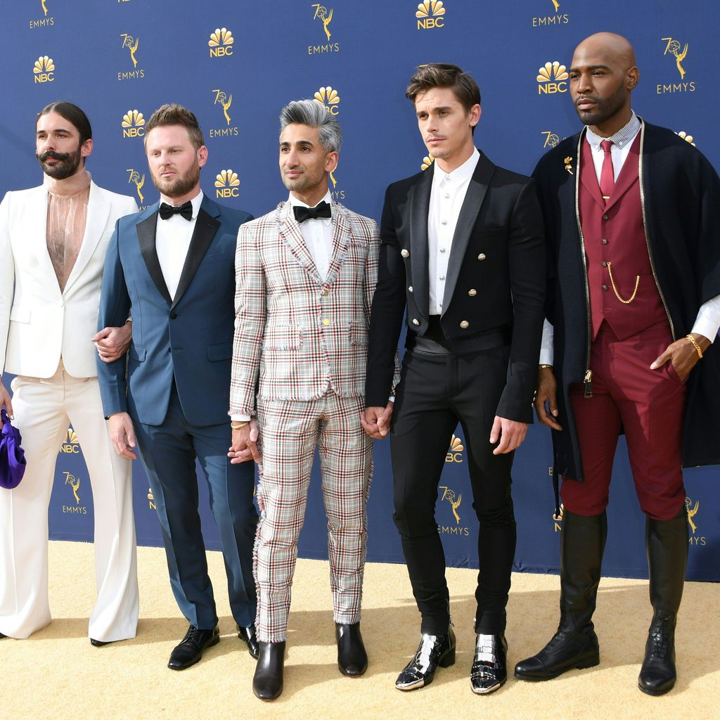 Der "Queer Eye"-Cast bei den Emmy Awards 2018 in Los Angeles