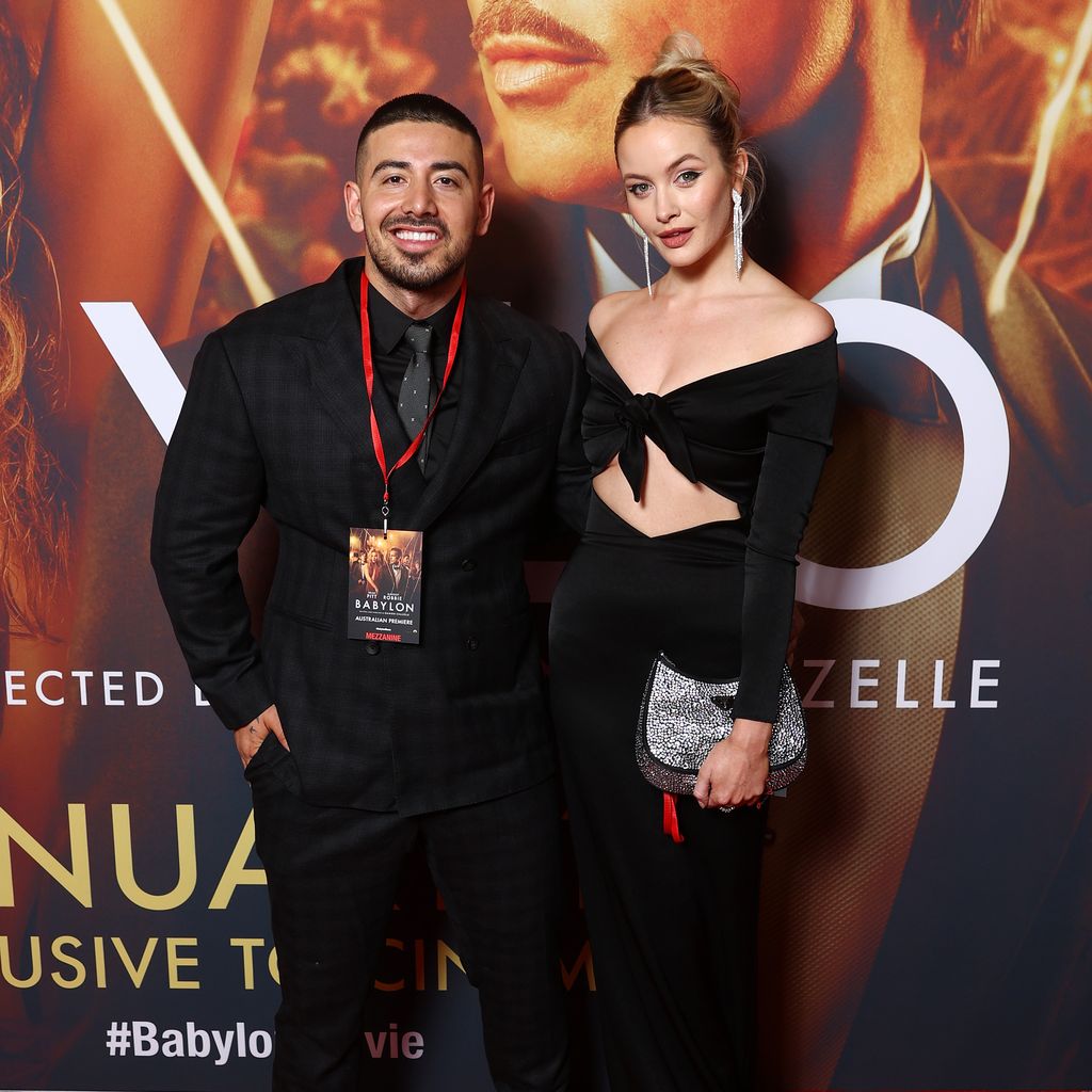Jono Castano und Simone Holtznagel im Januar 2023