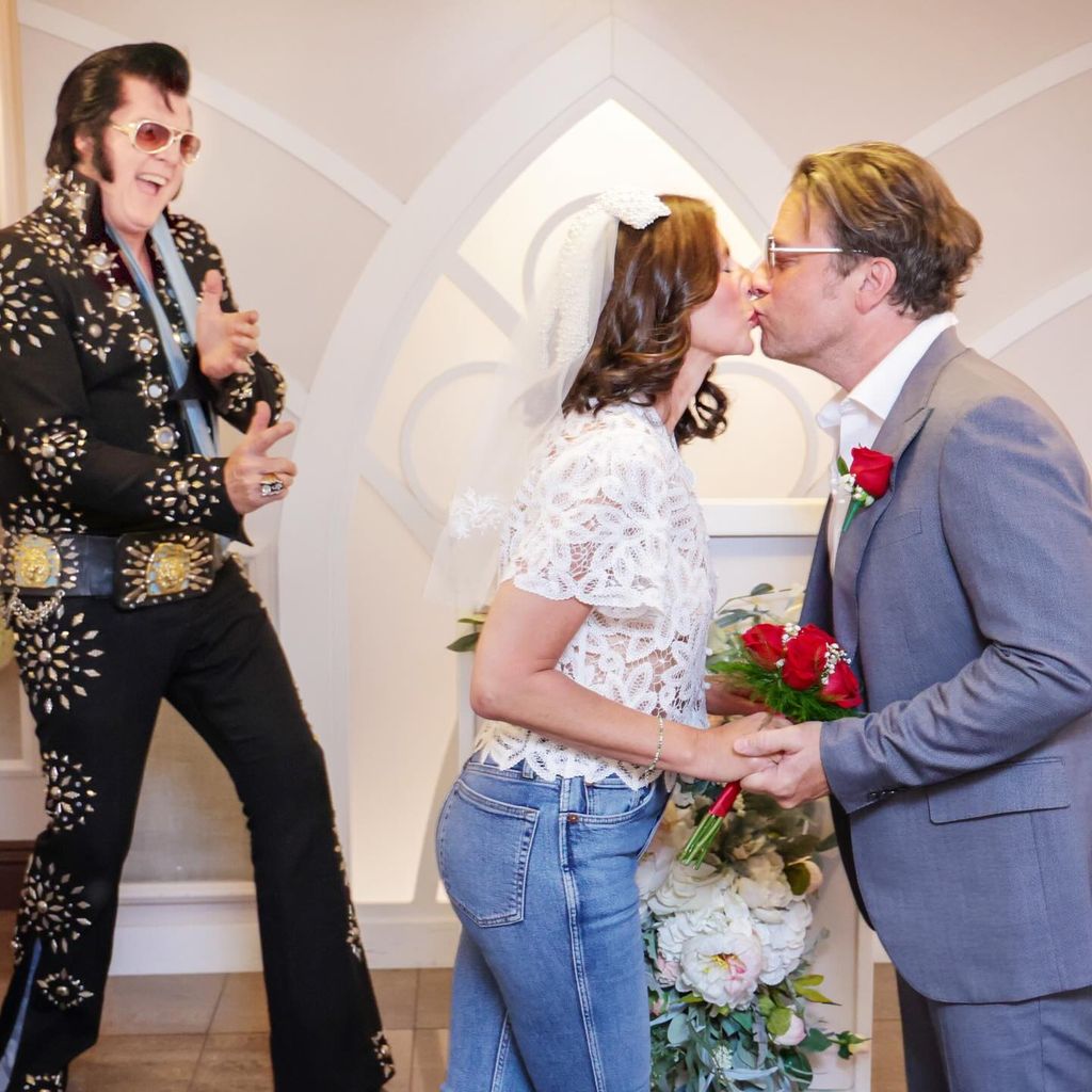 Jools und Jamie Oliver auf ihrer Vegas-Hochzeit